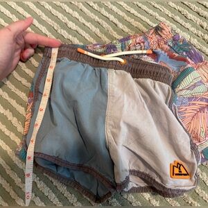 Zara Kids Swim Trunks - Blue and Gray